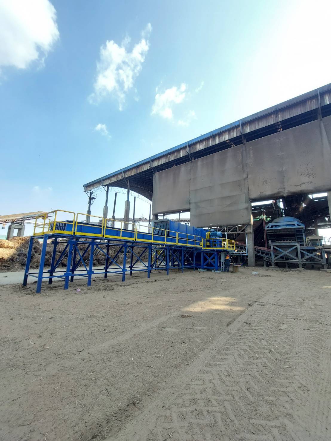 Cane Leaf Crusher Service